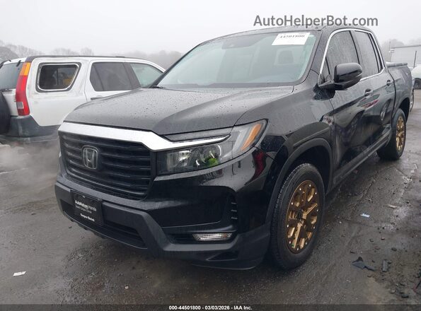 5FPYK3F50PB047663 2023 HONDA RIDGELINE Черный Передняя левая четверть