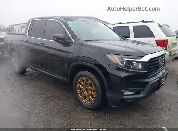 5FPYK3F50PB047663 2023 HONDA RIDGELINE Черный Передняя правая четверть