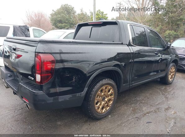5FPYK3F50PB047663 2023 HONDA RIDGELINE Черный Задняя правая четверть