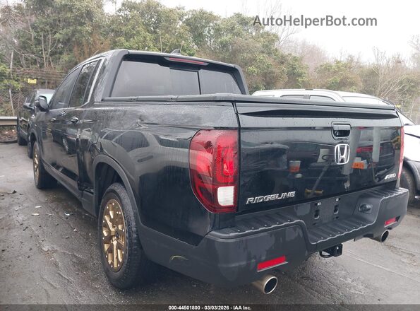 5FPYK3F50PB047663 2023 HONDA RIDGELINE Черный Задняя левая четверть