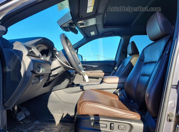 5FPYK3F50RB007635 2024 HONDA RIDGELINE Gray Widok wnętrza z przodu