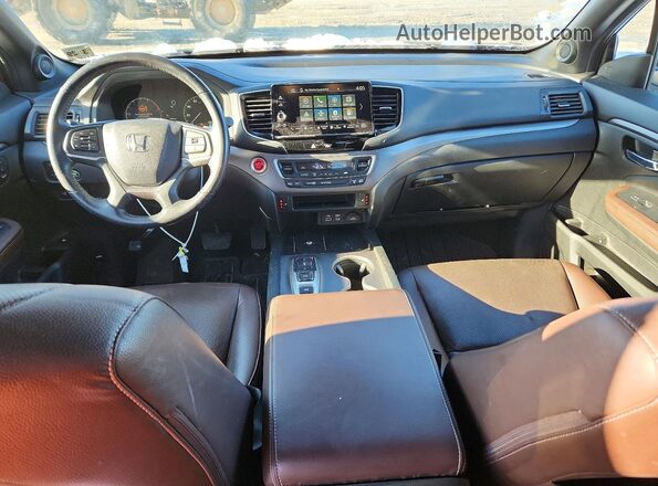 5FPYK3F50RB007635 2024 HONDA RIDGELINE Gray Widok deski rozdzielczej