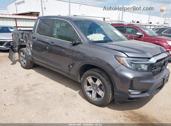 5FPYK3F50SB041418 2025 HONDA RIDGELINE Серый Передняя правая четверть