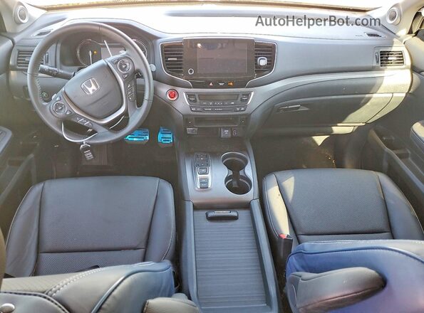 5FPYK3F51PB056534 2023 HONDA RIDGELINE Синий Вид панели приборов