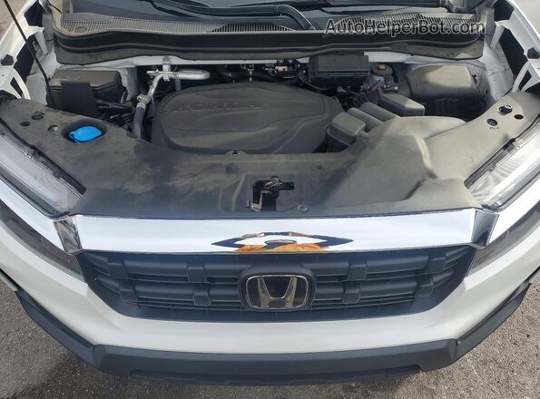 5FPYK3F51RB030695 2024 HONDA RIDGELINE Белый Вид задней части салона
