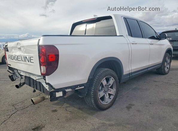 5FPYK3F51RB030695 2024 HONDA RIDGELINE Белый Задняя правая четверть