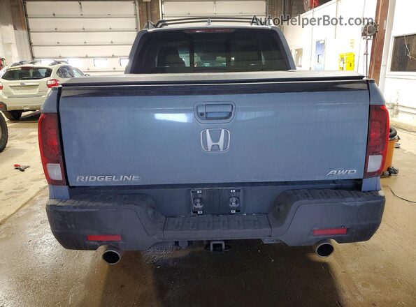 5FPYK3F55PB051143 2023 HONDA RIDGELINE Синий Вид сзади