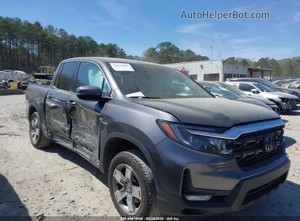 5FPYK3F55SB041334 2025 HONDA RIDGELINE Gray Widok wnętrza z tyłu