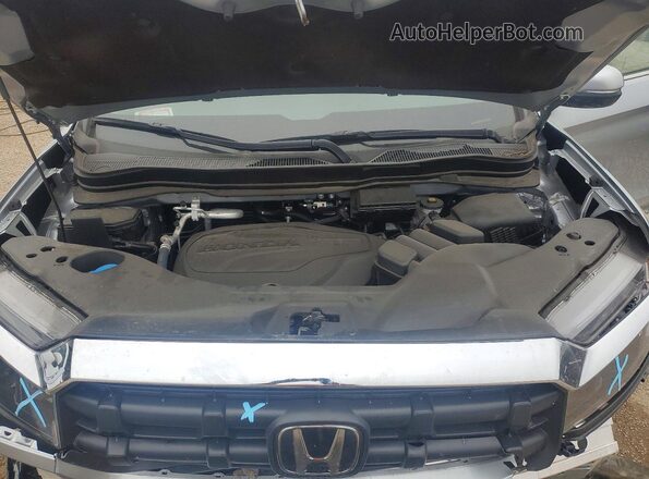 5FPYK3F56SB042217 2025 HONDA RIDGELINE Серебряный Вид задней части салона