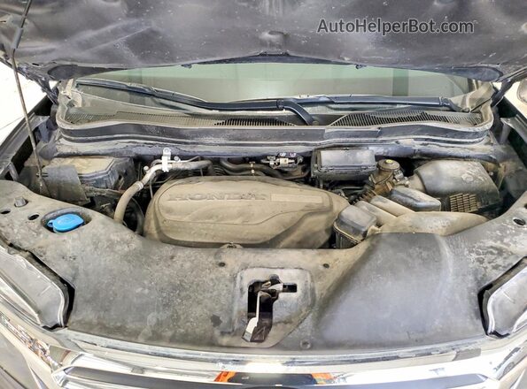 5FPYK3F59HB010225 2017 HONDA RIDGELINE Серый Вид задней части салона