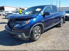 2019 Honda Ridgeline Rtl Синий vin: 5FPYK3F5XKB016350