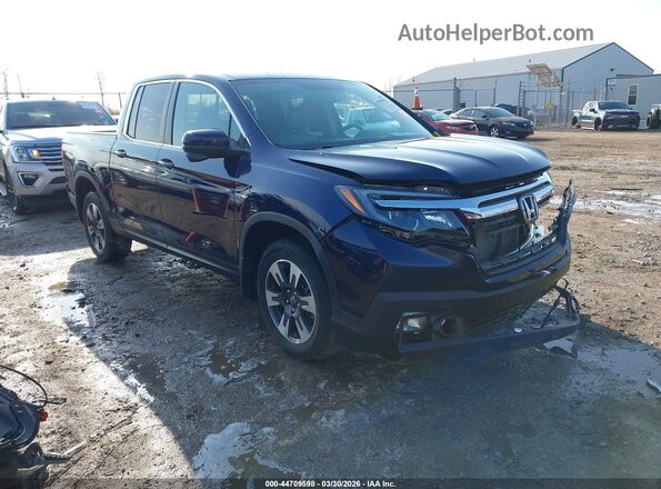 5FPYK3F60KB031822 2019 HONDA RIDGELINE Dark Blue წინა მარჯვენა