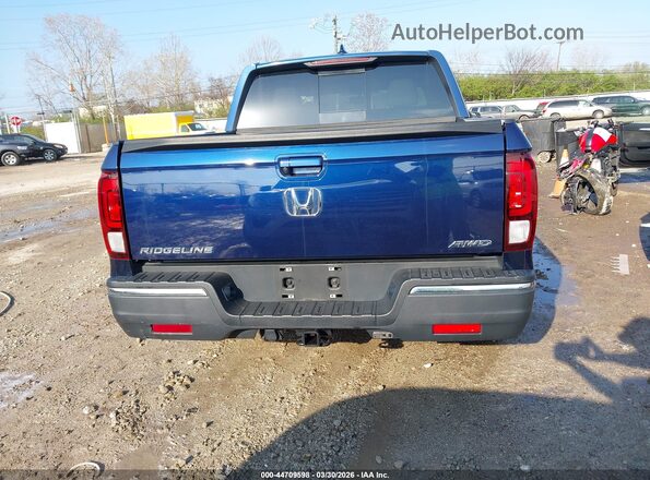 5FPYK3F60KB031822 2019 HONDA RIDGELINE Dark Blue 