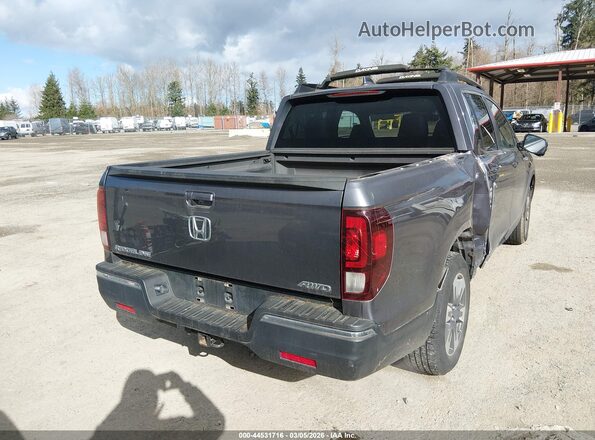 5FPYK3F63JB000305 2018 HONDA RIDGELINE Черный Задняя правая четверть