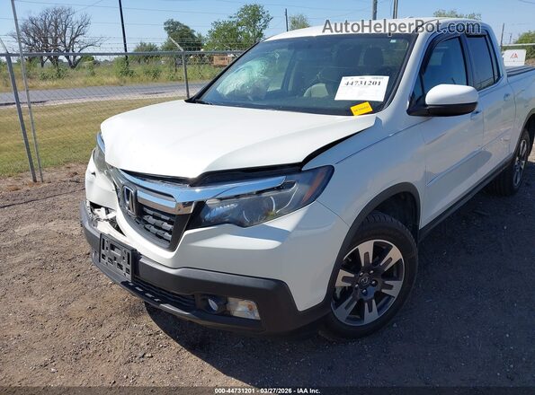 5FPYK3F64JB014374 2018 HONDA RIDGELINE White წინა ხედი