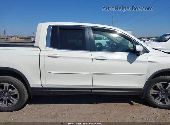 5FPYK3F64JB014374 2018 HONDA RIDGELINE White უკანა სალონის ხედი