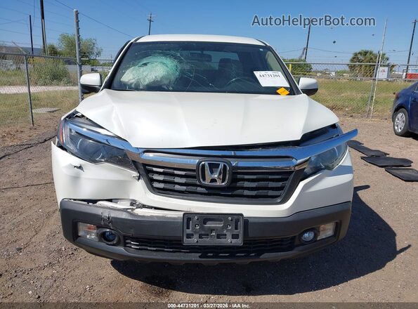 5FPYK3F64JB014374 2018 HONDA RIDGELINE White ხელსაწყოთა პანელის ხედი