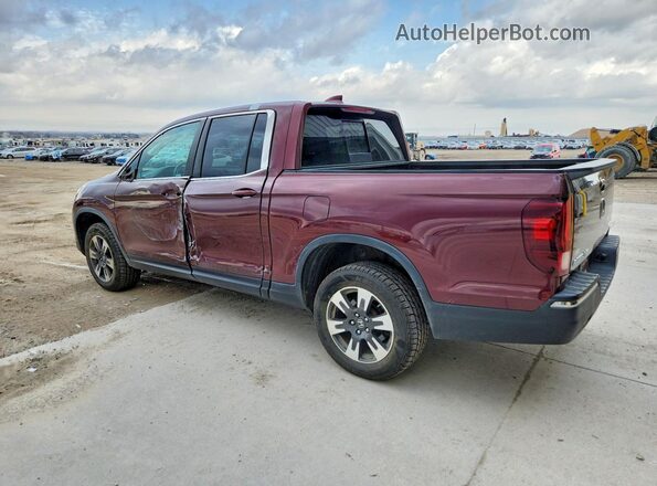 5FPYK3F68KB033608 2019 HONDA RIDGELINE Burgundy Tył lewy