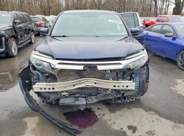 5FPYK3F6XKB031519 2019 HONDA RIDGELINE Blue Front view