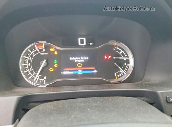 5FPYK3F6XKB031519 2019 HONDA RIDGELINE Blue Instrument cluster view