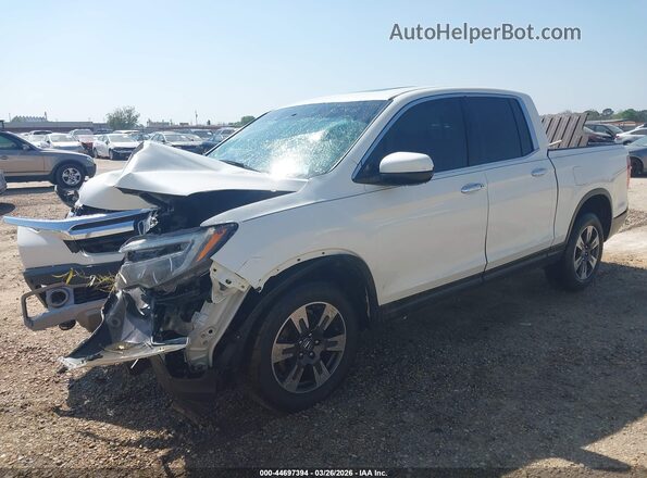5FPYK3F71KB001270 2019 HONDA RIDGELINE Белый Передняя левая четверть