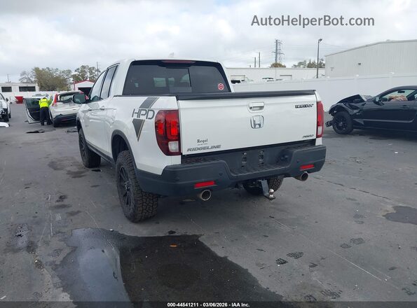 5FPYK3F73MB011124 2021 HONDA RIDGELINE Белый Задняя левая четверть