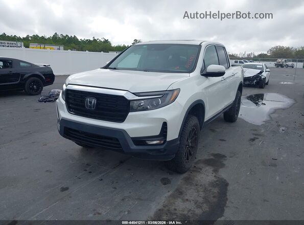 5FPYK3F73MB011124 2021 HONDA RIDGELINE Белый Передняя левая четверть
