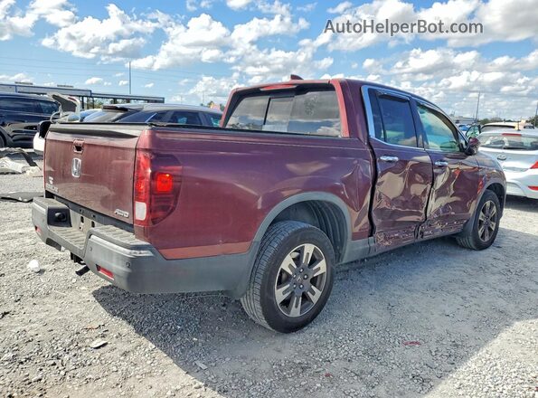 5FPYK3F74KB000050 2019 HONDA RIDGELINE Burgundy Tył prawy