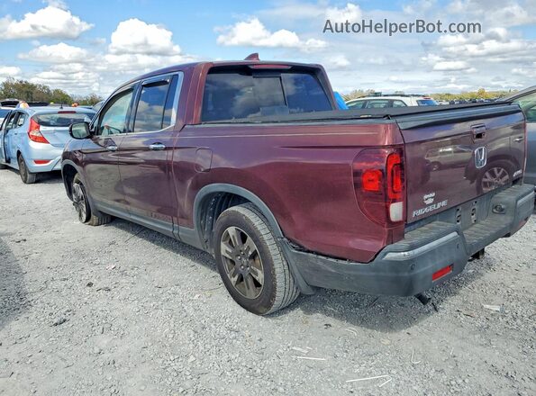 5FPYK3F74KB000050 2019 HONDA RIDGELINE Burgundy Tył lewy