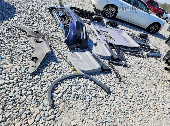5FPYK3F74PB028518 2023 HONDA RIDGELINE Синий Вид подкапотного пространства