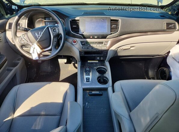 5FPYK3F74PB028518 2023 HONDA RIDGELINE Синий Вид панели приборов