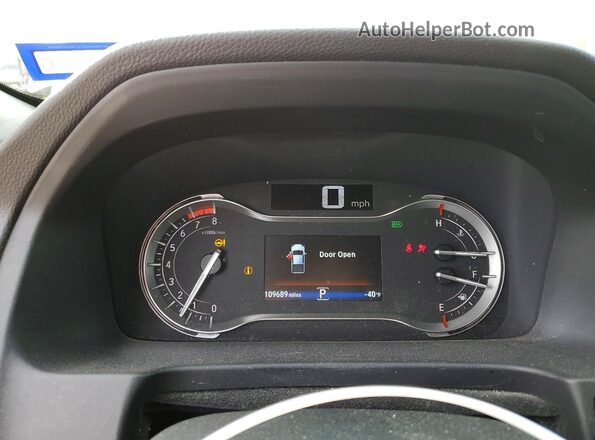 5FPYK3F75HB027492 2017 HONDA RIDGELINE Белый Вид щитка приборов