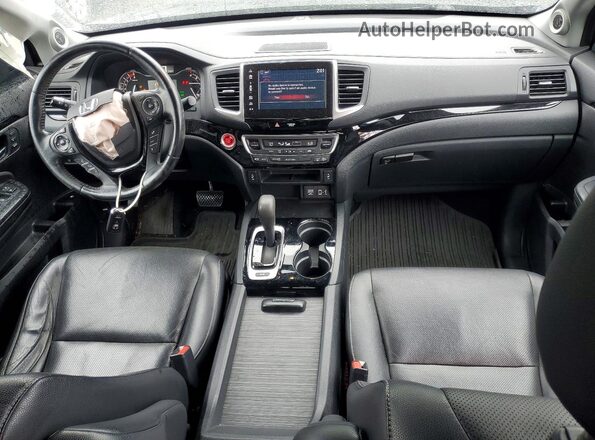 5FPYK3F76HB001452 2017 HONDA RIDGELINE Черный Вид панели приборов