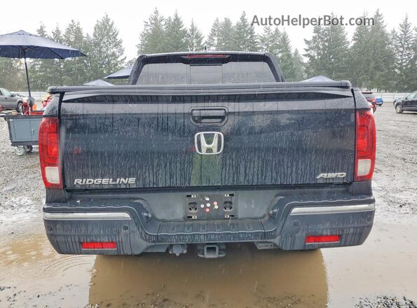 5FPYK3F76HB001452 2017 HONDA RIDGELINE Черный Вид сзади