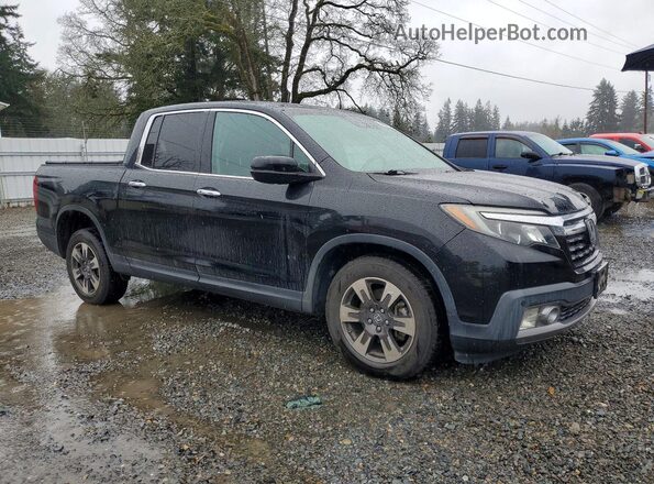 5FPYK3F76HB001452 2017 HONDA RIDGELINE Черный Передняя правая четверть