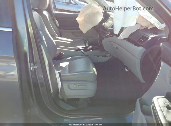 5FPYK3F76JB012599 2018 HONDA RIDGELINE Серый Вид салона спереди