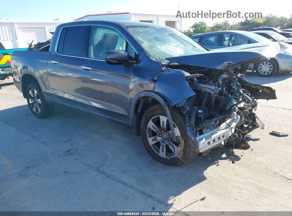 5FPYK3F76JB012599 2018 HONDA RIDGELINE Серый Передняя правая четверть