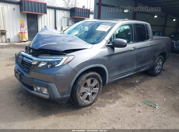 5FPYK3F76LB006904 2020 HONDA RIDGELINE Gray Առջևի ձախ երեք քառորդ տեսարան