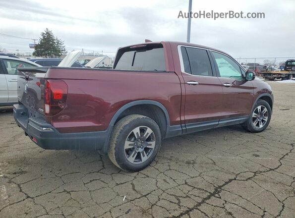 5FPYK3F78HB034064 2017 HONDA RIDGELINE Burgundy Задня права чверть