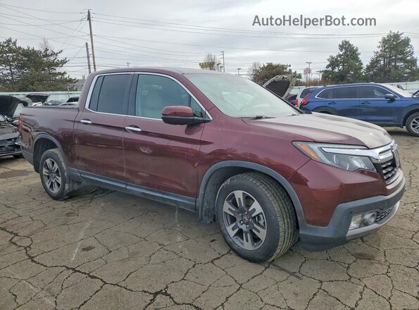 5FPYK3F78HB034064 2017 HONDA RIDGELINE Burgundy Передня права чверть