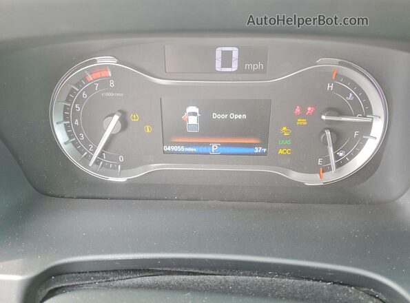 5FPYK3F78HB034064 2017 HONDA RIDGELINE Burgundy Вид щитка приладів