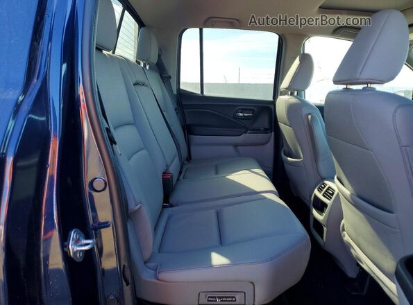 5FPYK3F78NB014991 2022 HONDA RIDGELINE Синий Вид задних сидений