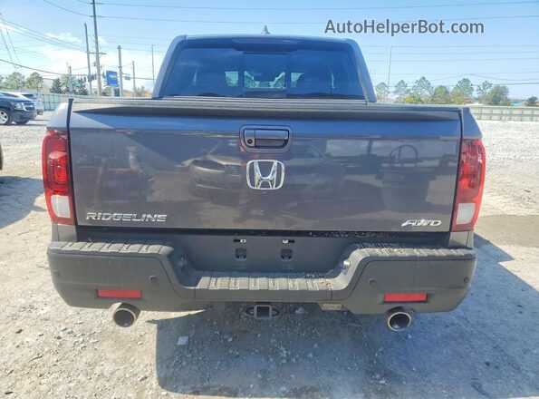 5FPYK3F78NB026252 2022 HONDA RIDGELINE Gray Widok z tyłu