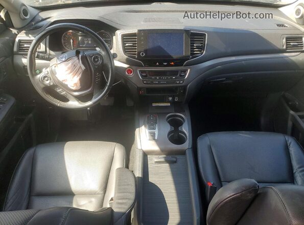 5FPYK3F78NB026252 2022 HONDA RIDGELINE Gray Widok deski rozdzielczej