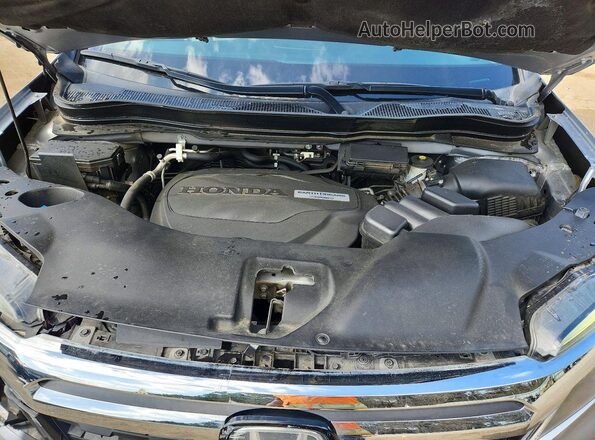 5FPYK3F79HB022585 2017 HONDA RIDGELINE Серебряный Вид задней части салона