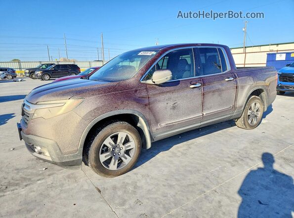5FPYK3F79KB016602 2019 HONDA RIDGELINE Красный Передняя левая четверть