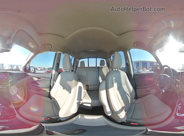 5FPYK3F79KB016602 2019 HONDA RIDGELINE Красный Вид наклейки с VIN-кодом