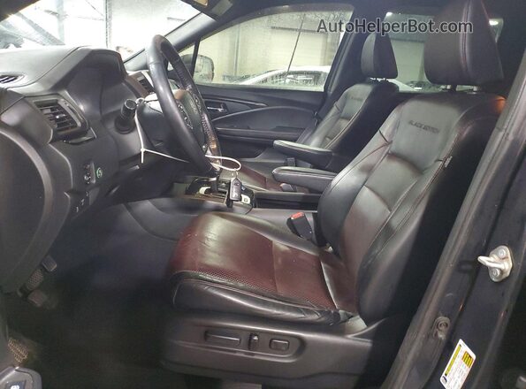 5FPYK3F81HB005871 2017 HONDA RIDGELINE Черный Вид салона спереди