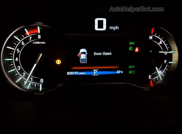 5FPYK3F81HB005871 2017 HONDA RIDGELINE Черный Вид щитка приборов
