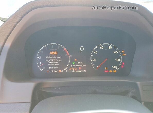 5FPYK3F81RB016984 2024 HONDA RIDGELINE Черный Вид щитка приборов